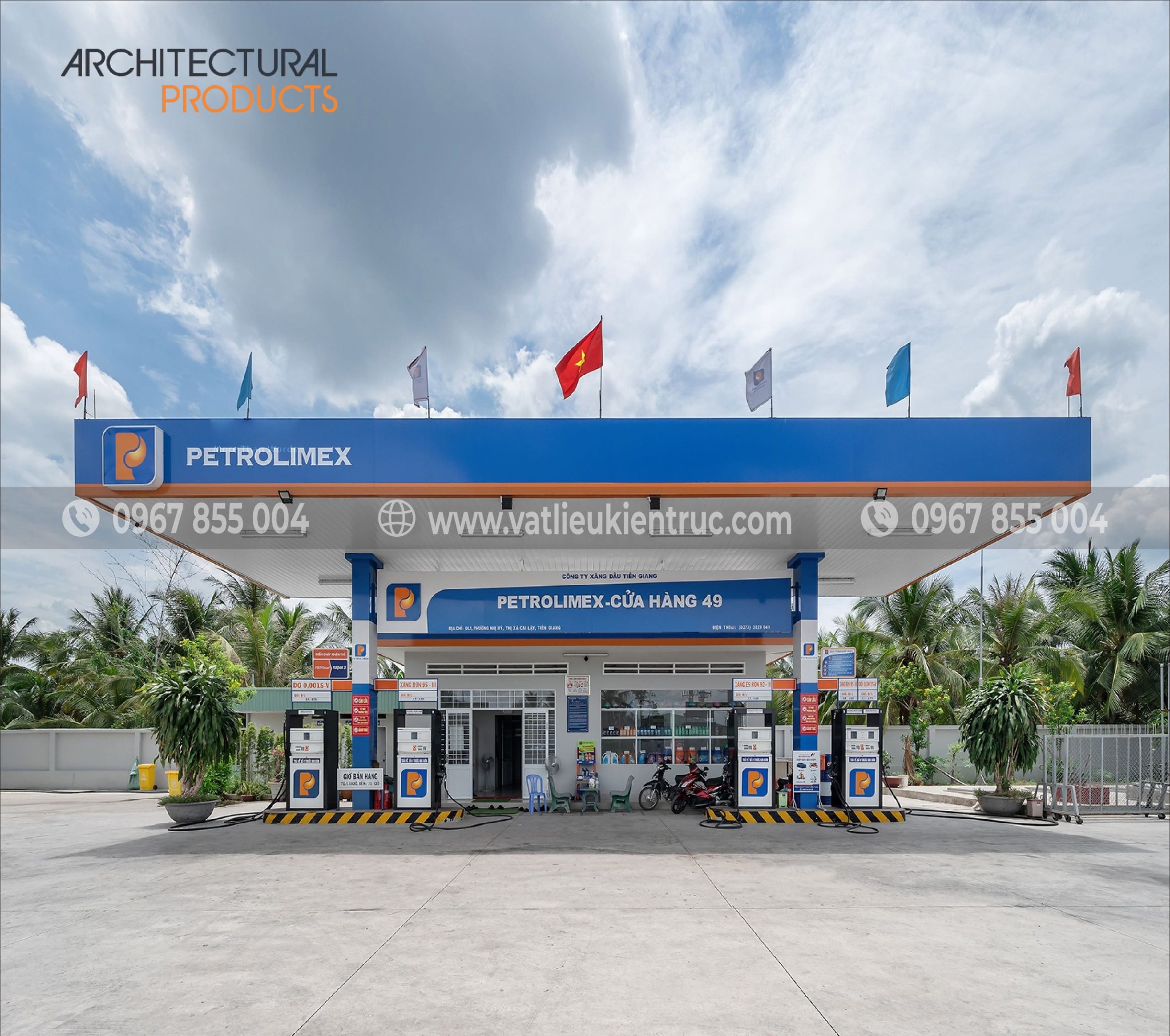 Cây xăng Cai Lậy Tiền Giang - Vatlieukientruc.com