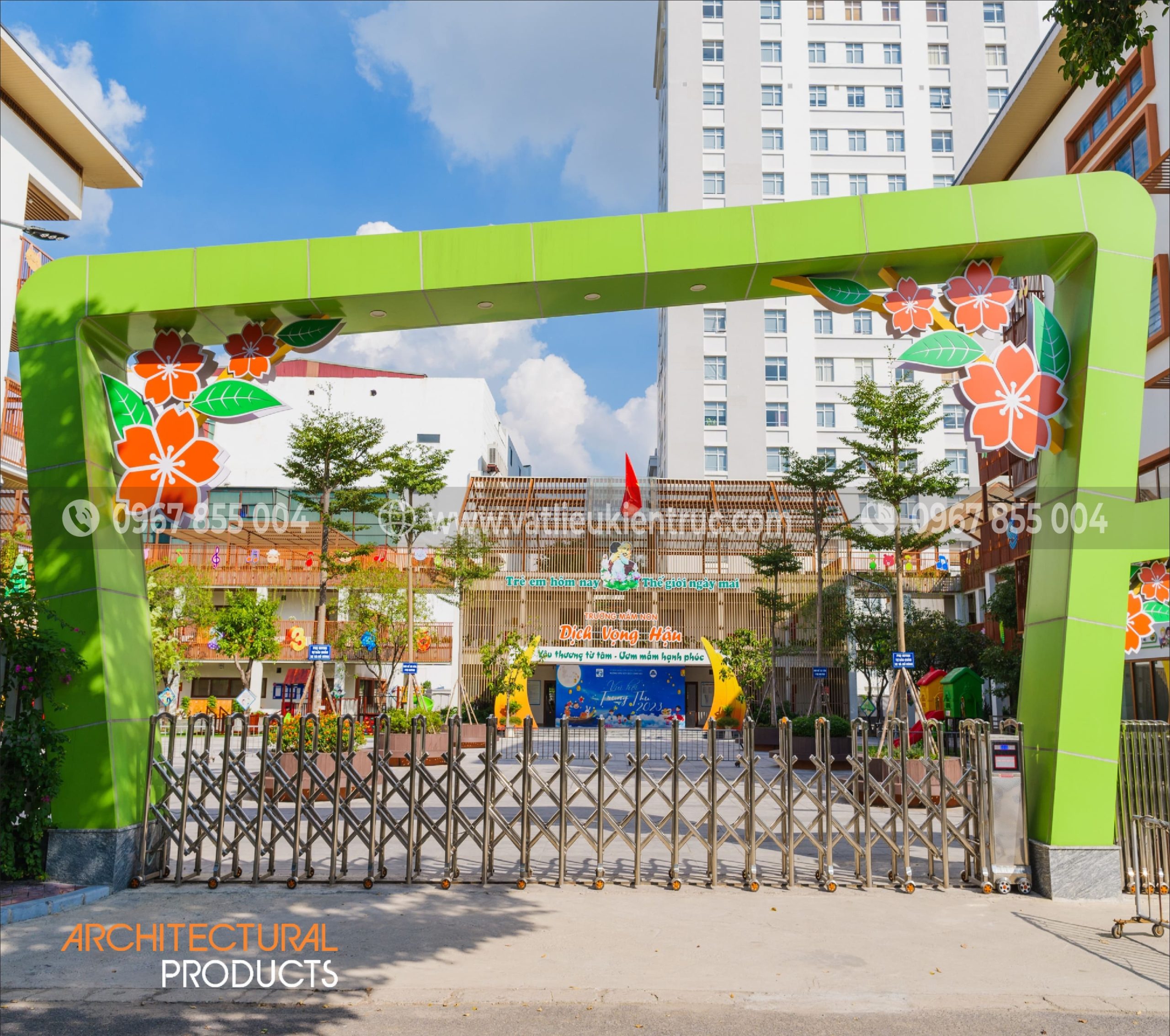 Trường mầm non Dịch Vọng Hậu - Vatlieukientruc.com