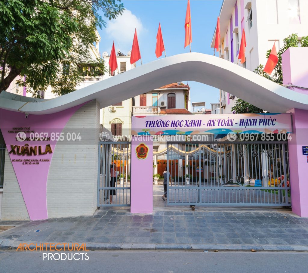 Trường mầm non Xuân La - Vatlieukientruc.com